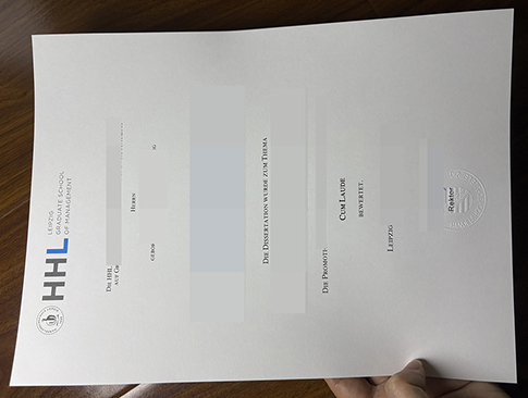 HHL Leipzig Urkunde replacement