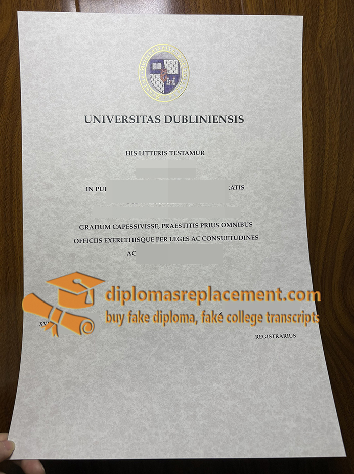 Universitas Dubliniensis degree