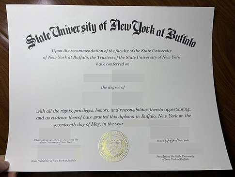 University at Buffalo diploma replacement
