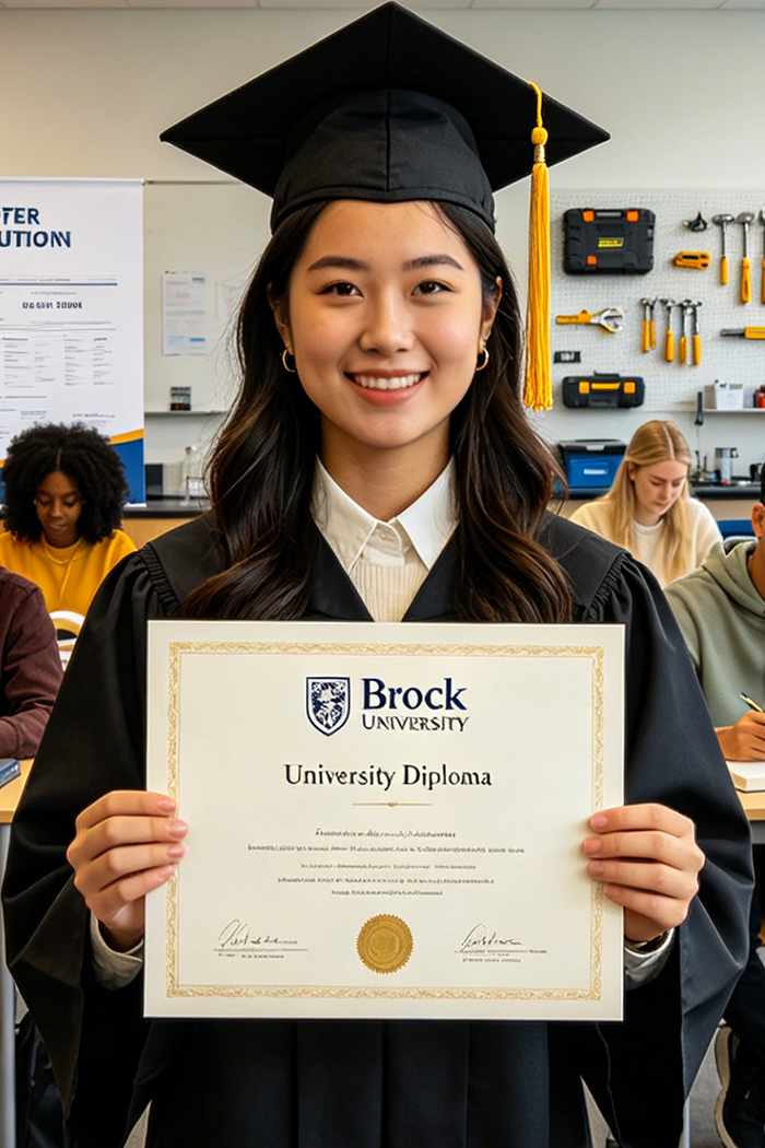 布鲁克大学文凭毕业生职业成功教育