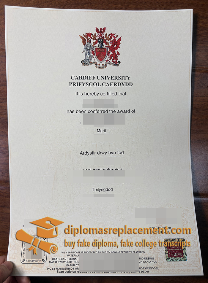 Cardiff University degree