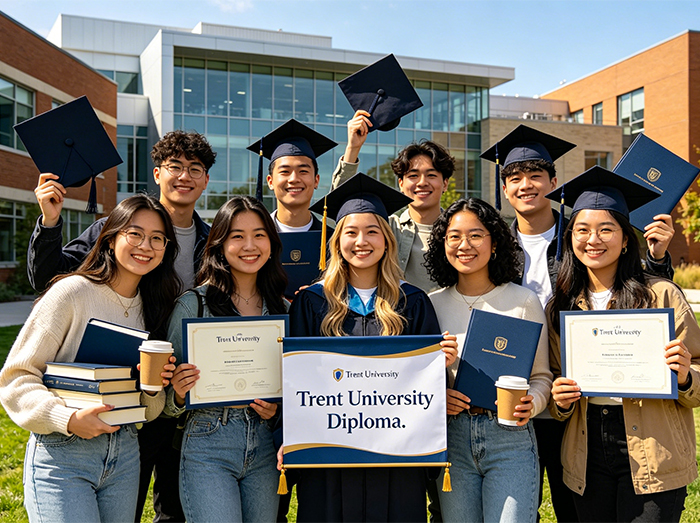 Trent University Diploma Graduation Celebration