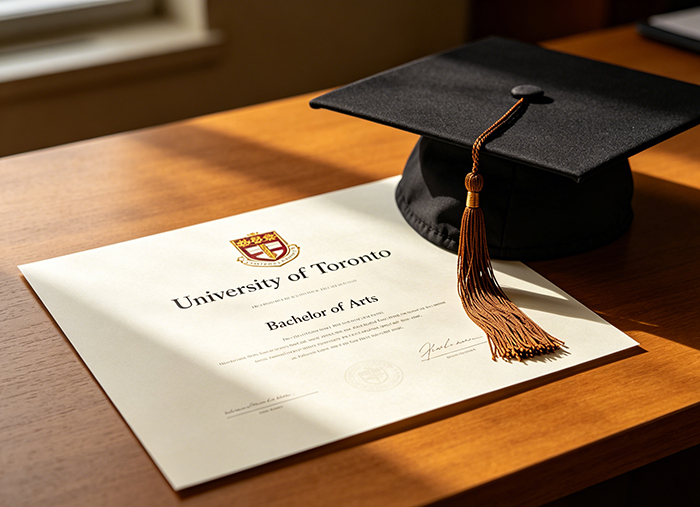 University_of_Toronto_Diploma_Certificate_Display