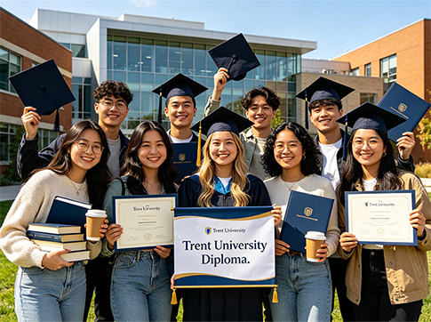 Trent University Diploma Graduation Celebration