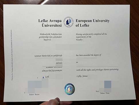 European University of Lefke diploma-1