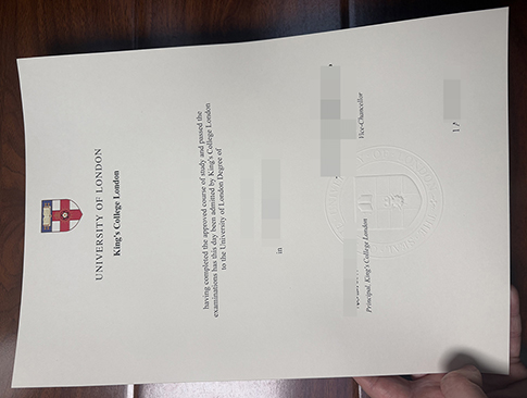 King's College London degree replacement