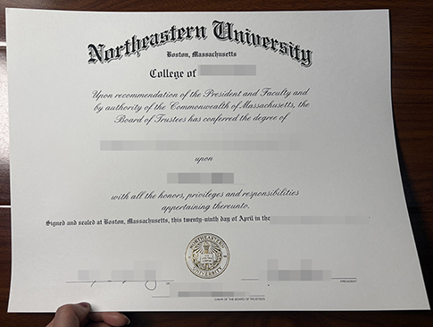 Northeastern University degree-1