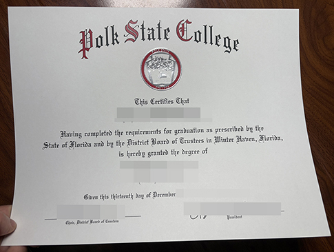 Polk State College diploma replacement