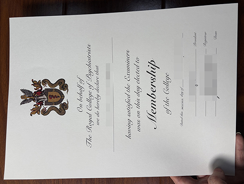 Royal College of Psychiatrists degree replacement