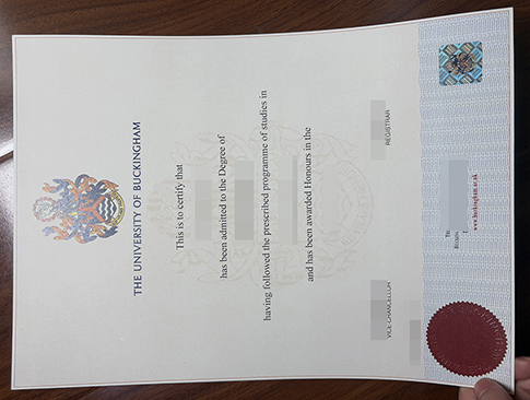The University of Buckingham degree-1
