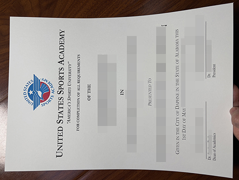 United States Sports Academy diploma-1