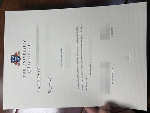 University of Liverpool degree-1