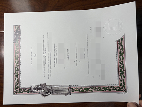 University of Rome Tor Vergata diploma-1