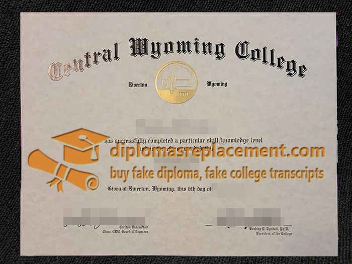 Central Wyoming College degree