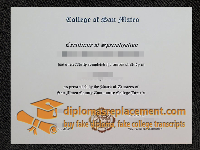 College Of San Mateo degree