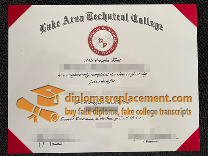 Lake Area Technical College degree