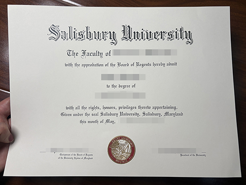Salisbury University degree-1