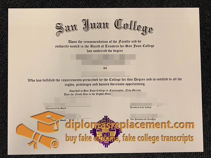 San Juan College degree