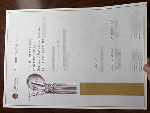 Sapienza University of Rome diploma-1