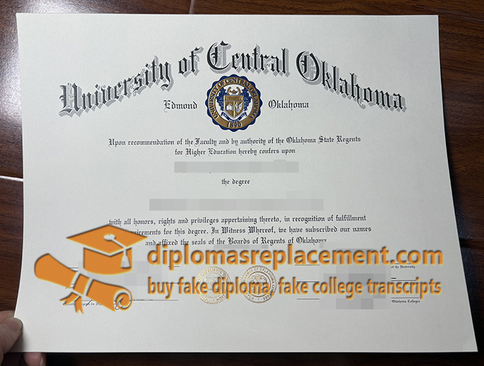 University of Central Oklahoma degree